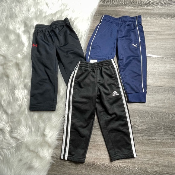 adidas Other - Boys Athletic Pants Lot Size 24mo/2T Adidas, Puma, Under Armour